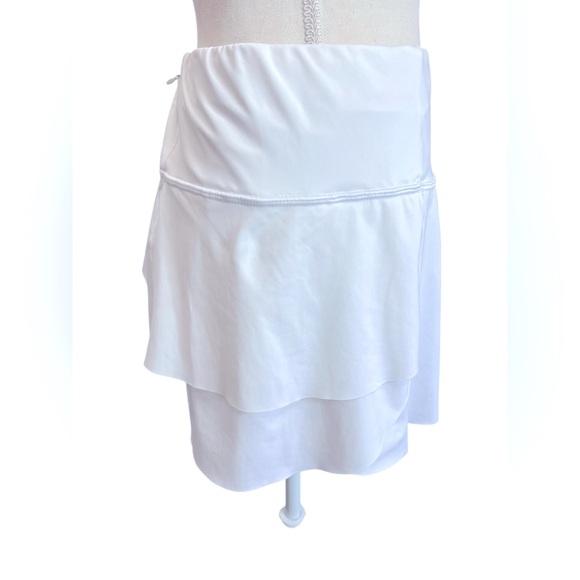 Athleta Momentum White Tennis Short Skirt Skirt Casual Athletic - Picture 9 of 14